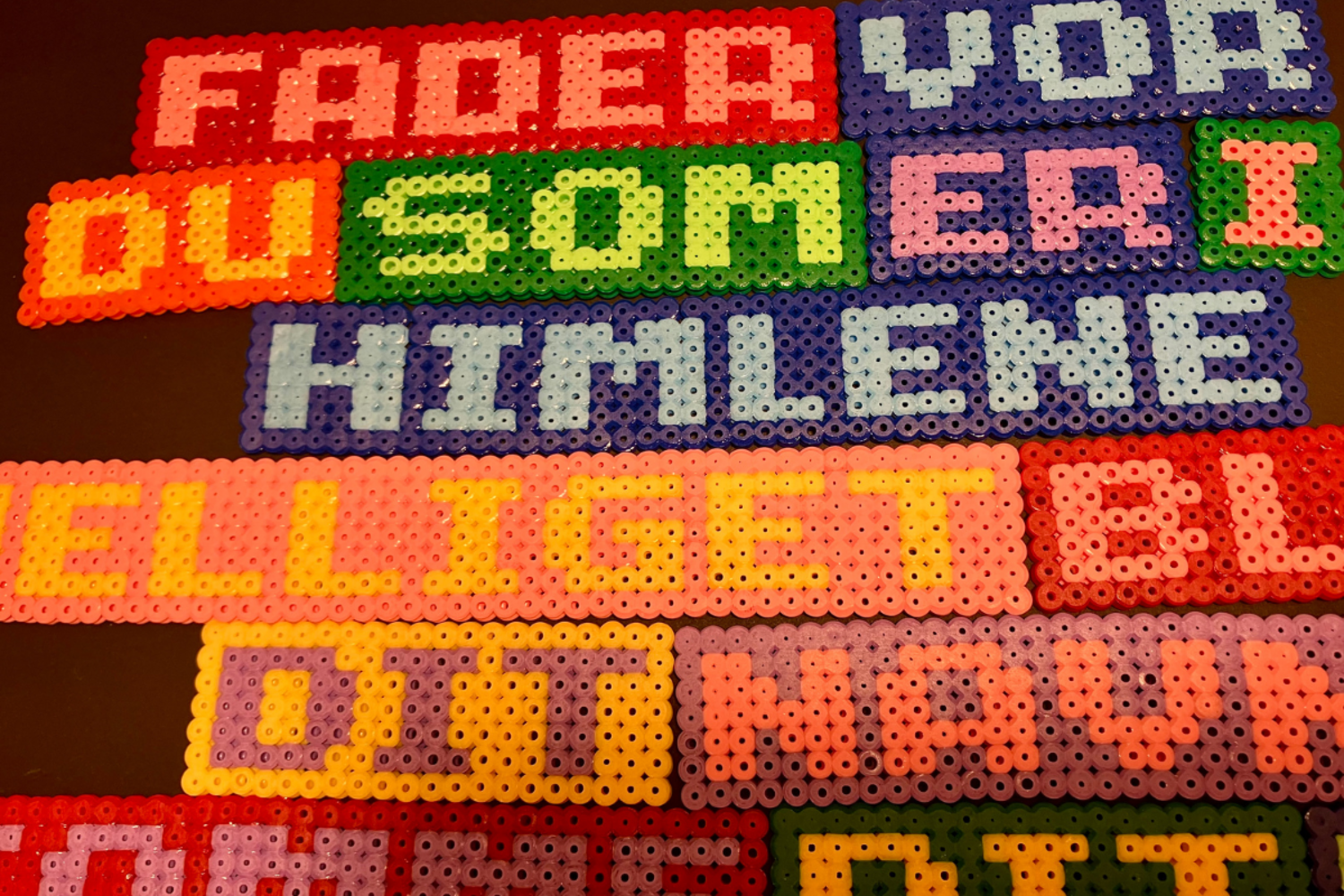 Fadervor i perleplader
