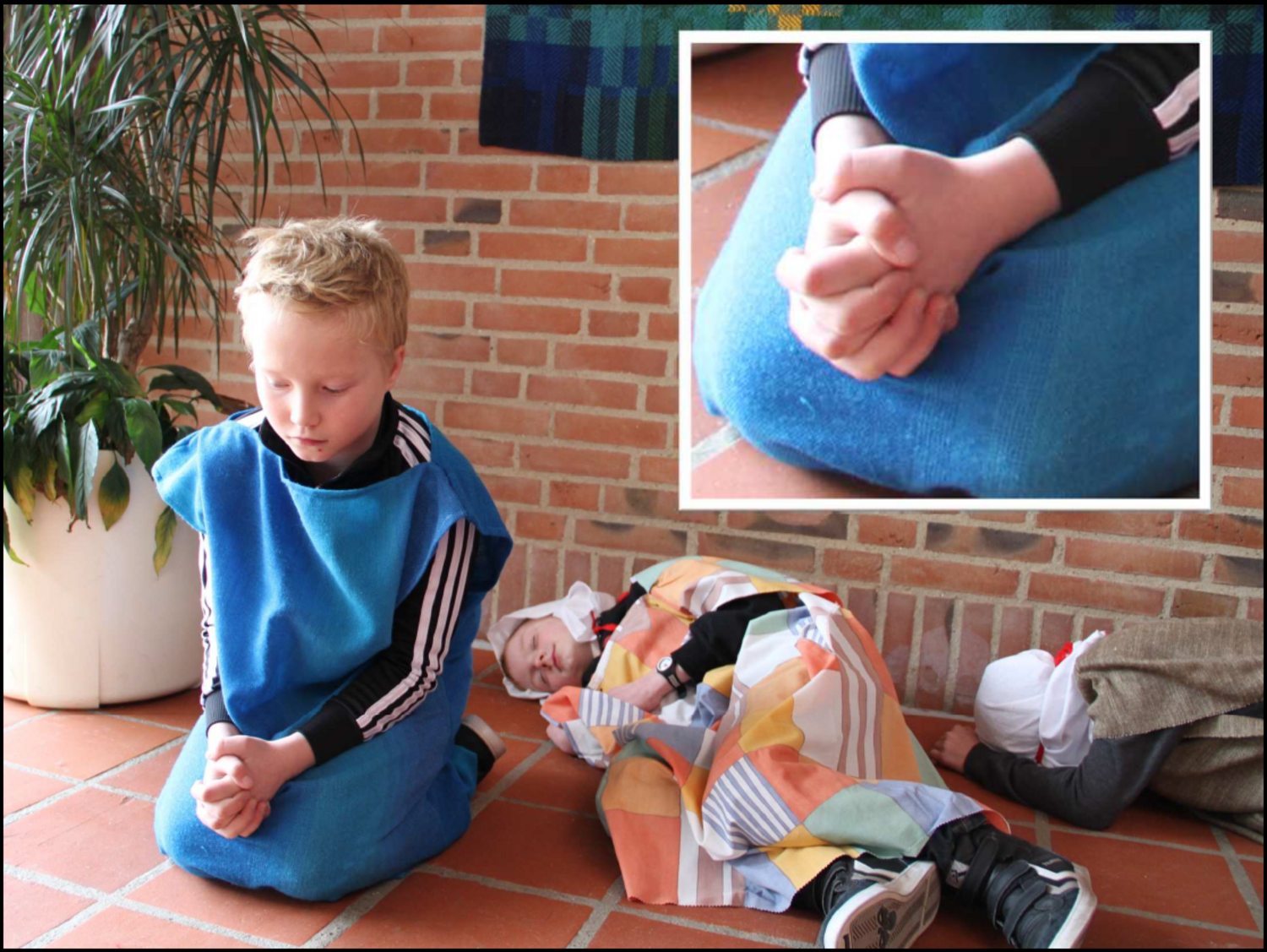 Påskebilleder med minikonfirmander
