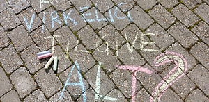 Et spørgsmål til Gud - med gadekridt