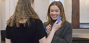 Quiz og byt om at gribe nuet
