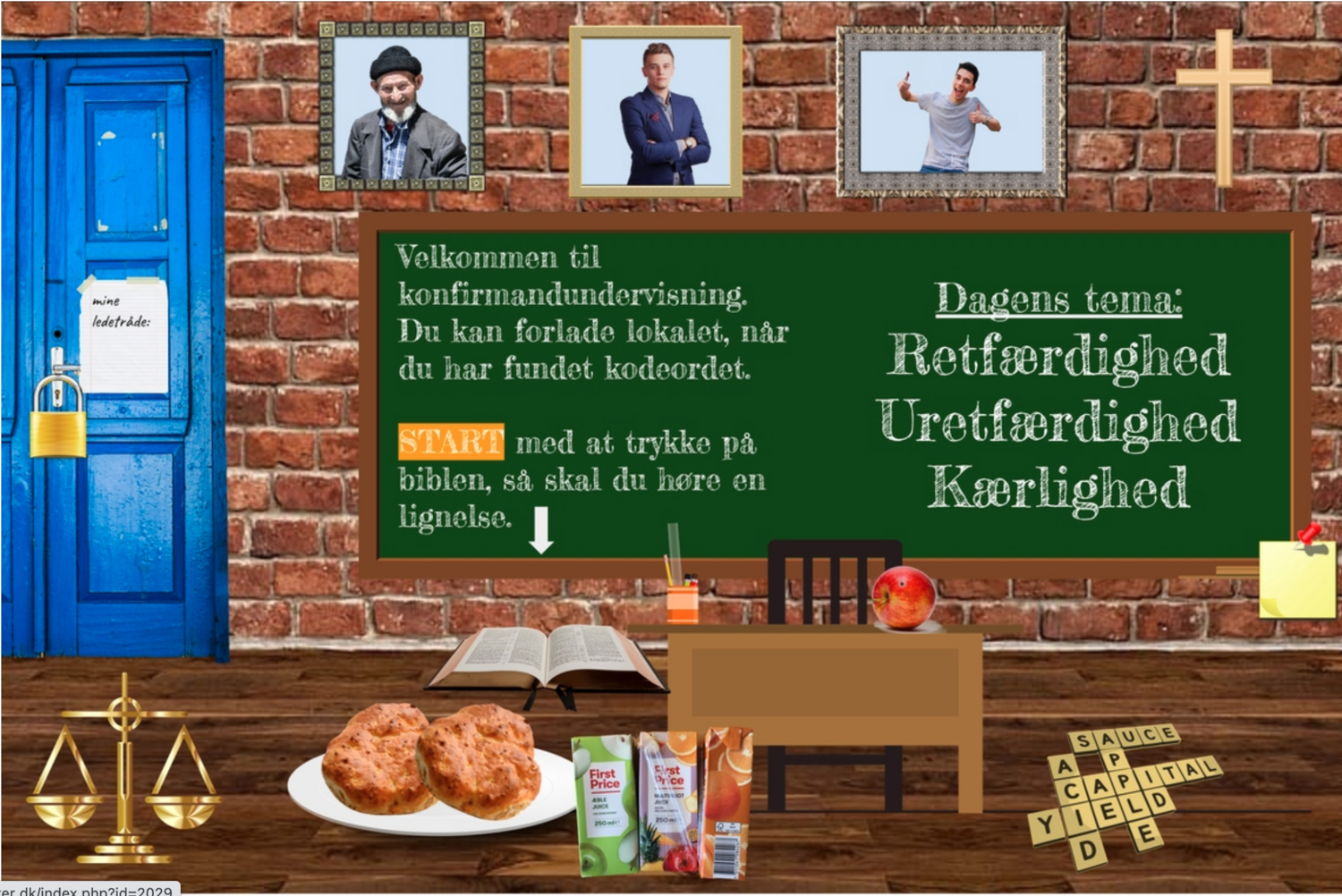 Den fortabte søn Escape room - online