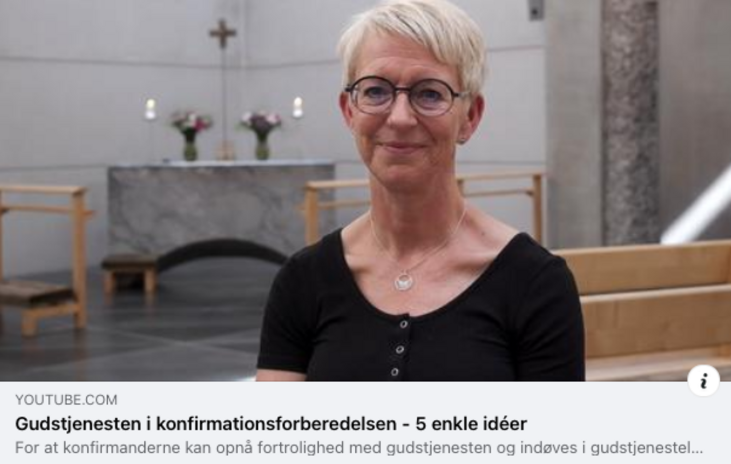 Gudstjeneste i konfirmationsforberedelsen