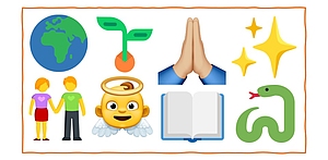 Skabelsesberetningen med emojis