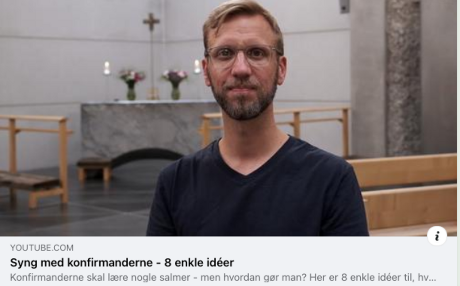 Syng med konfirmanderne