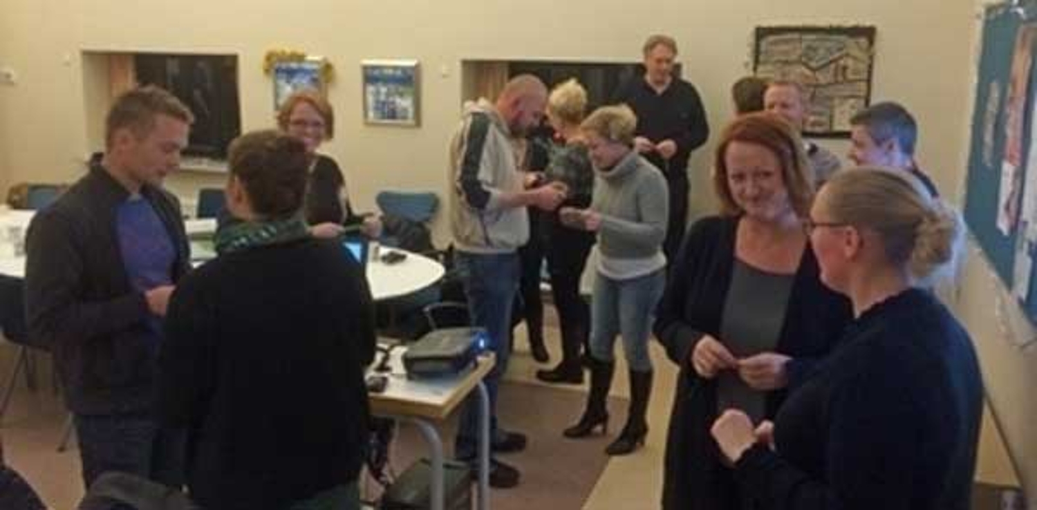 Quiz og byt ved forældremøde