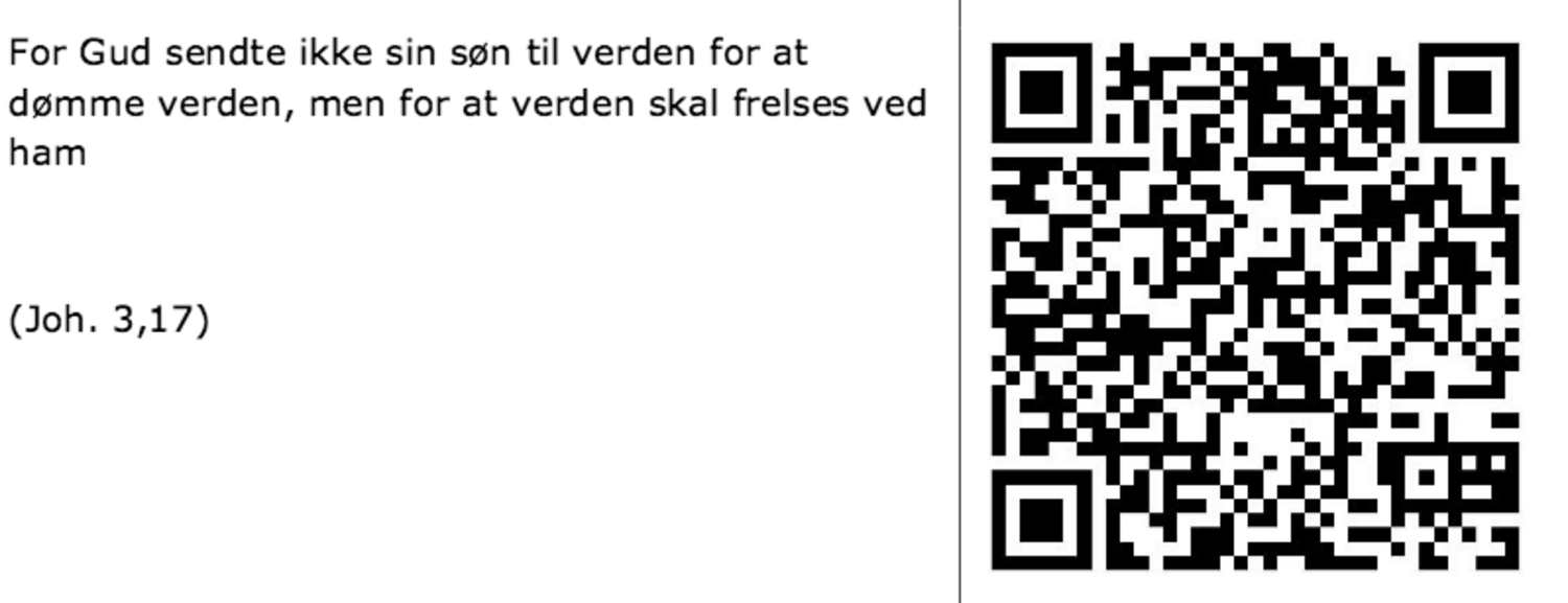 QR koder om forsoning