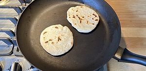 Bag pandebrød