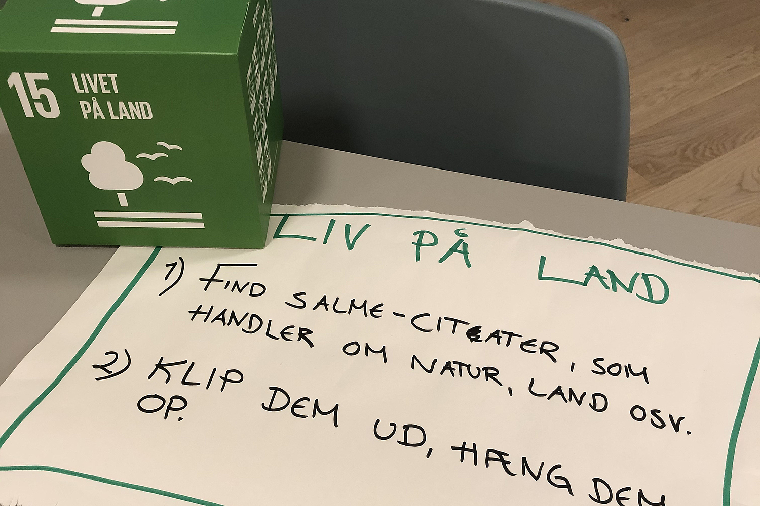 Workshop med verdensmål