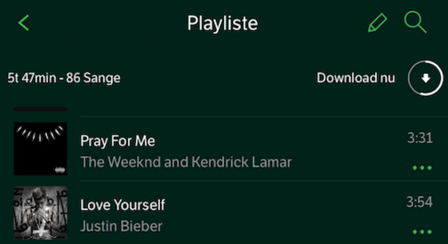 Playliste